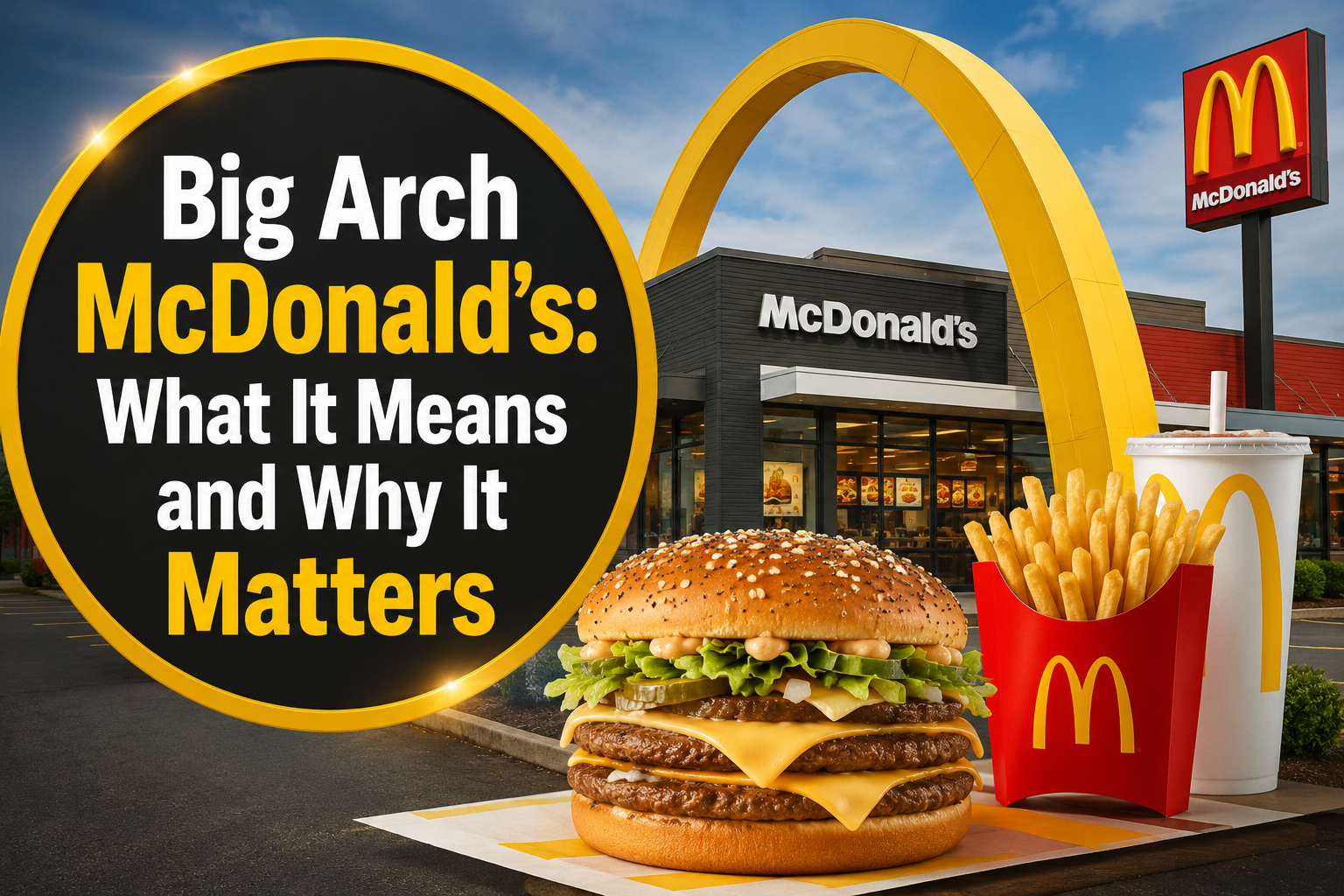 big arch mcdonalds