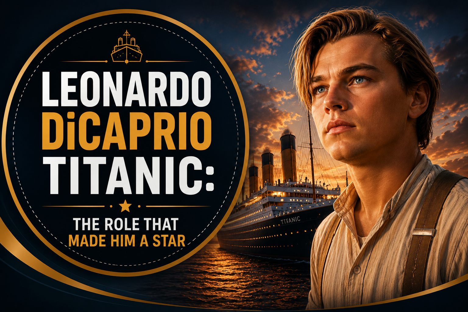 leonardo dicaprio titanic