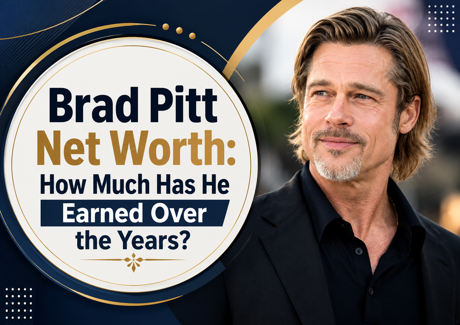brad pitt net worth