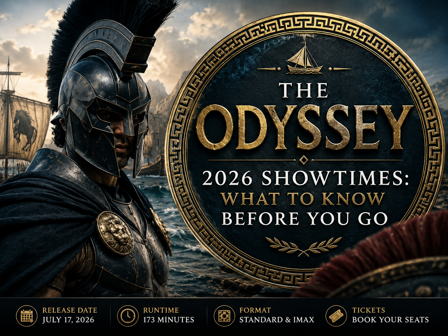 kmart australia the odyssey 2026 showtimes