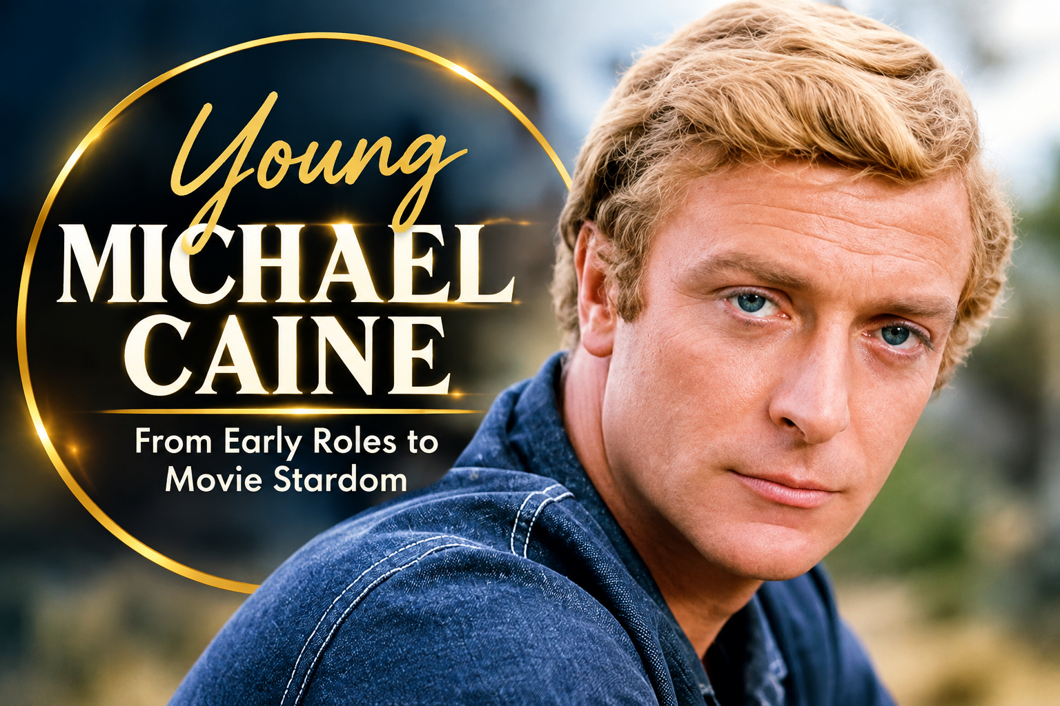 young michael caine