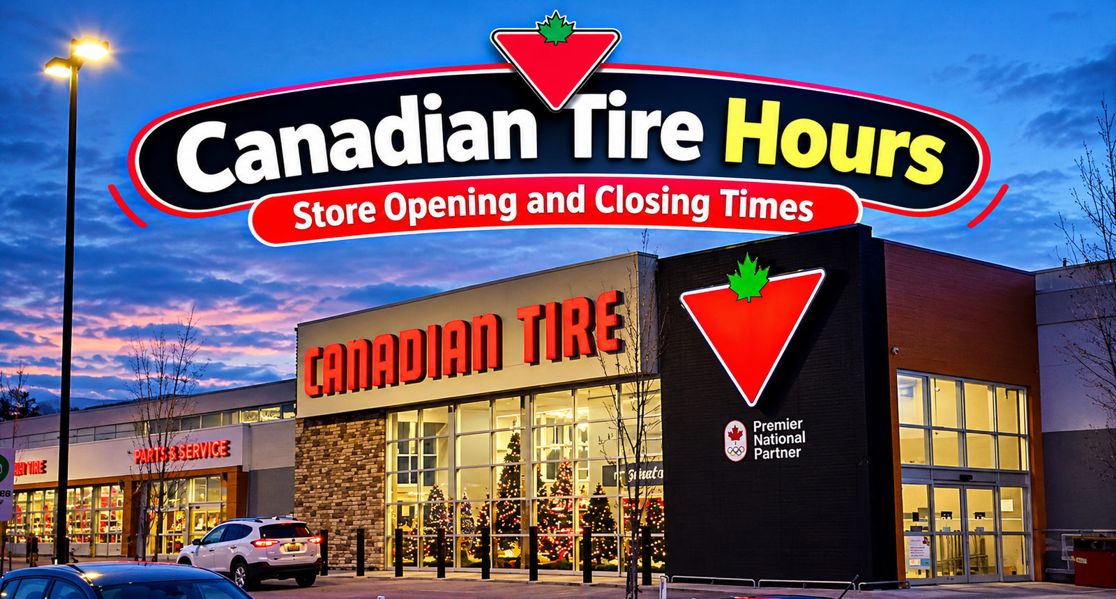 canadian tire hours