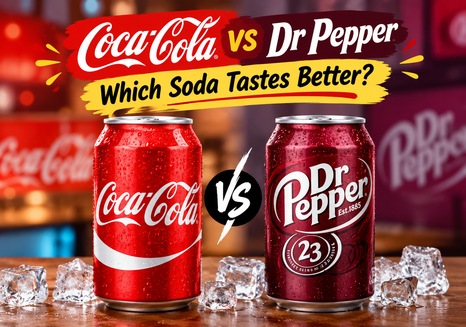 Coca-Cola vs Dr Pepper