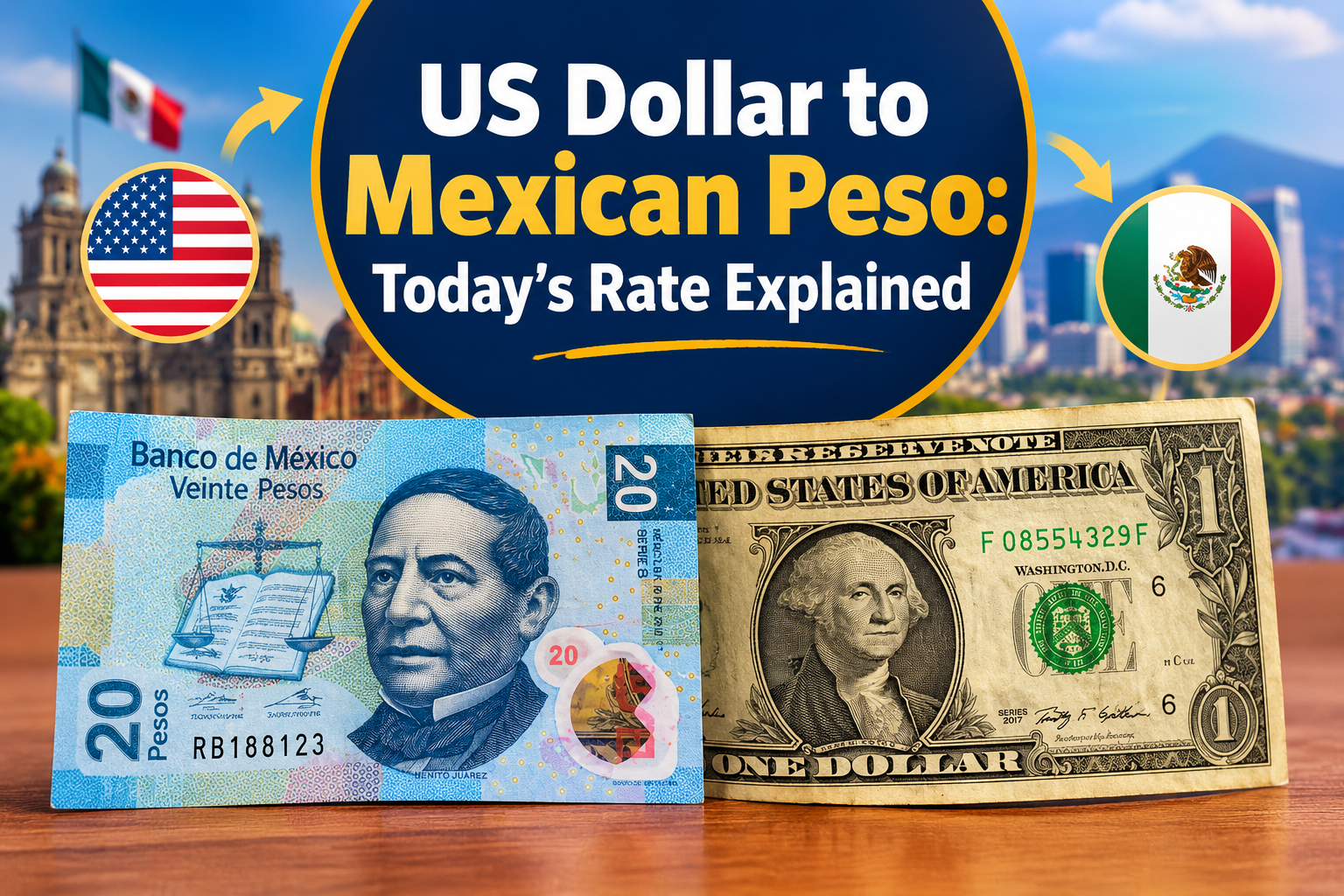 us dollar to mexican peso