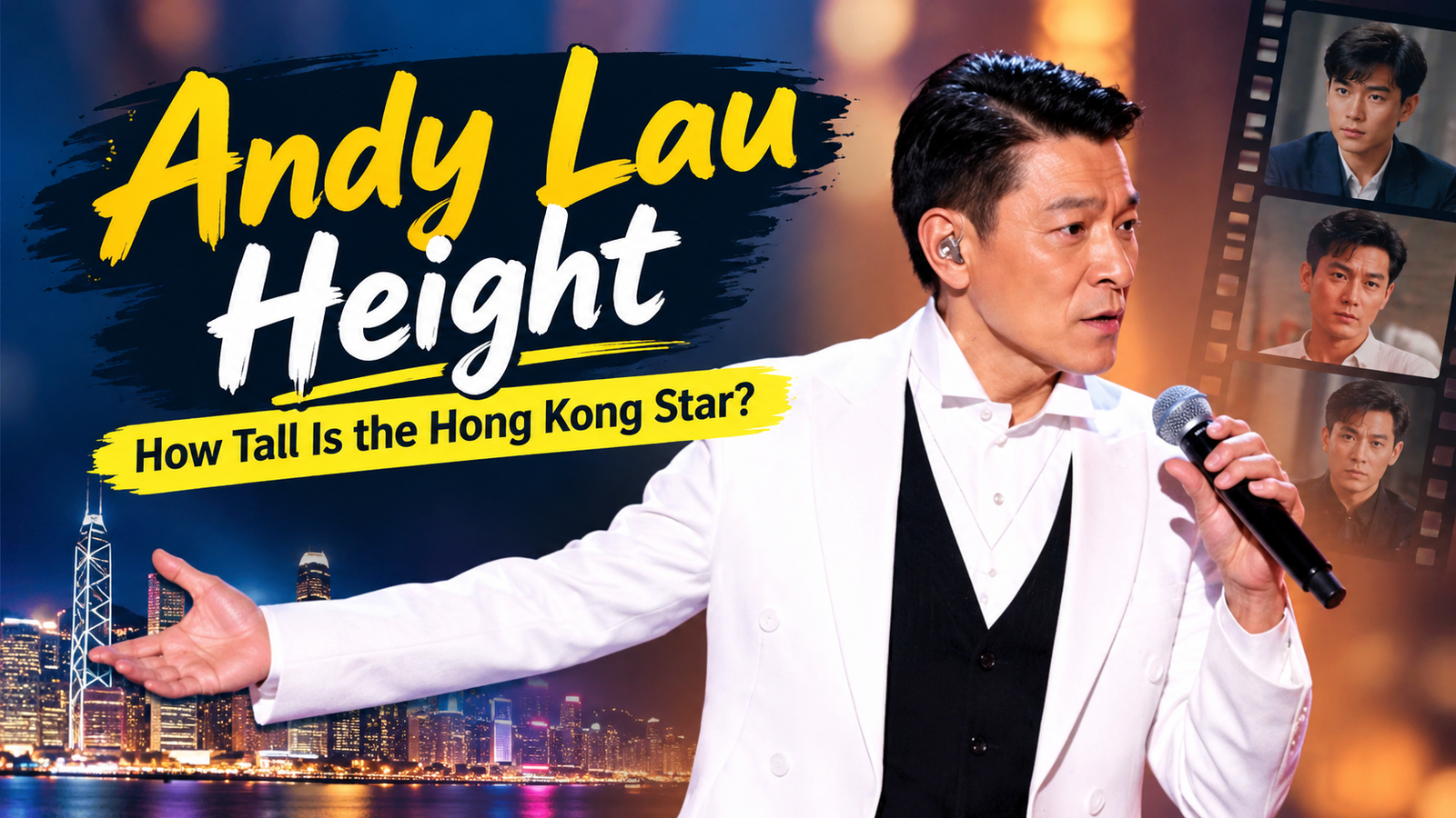 Jared Leto Joker andy lau height